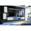 AC-DÉCO Tv-Bänkar>Väggmonterad TV-möbel Switch XXV - L 280 x P 40 x H 140 cm - Vit