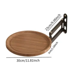Småbord>Väggmonterat Fällbord Minimalistisk Vägg Hylla för Studierum Sovsal Hotell
