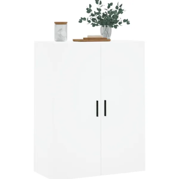 vidaXL Skåp>Väggskåp vit 69,5x34x90 cm