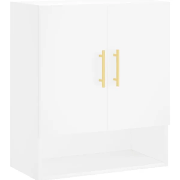 vidaXL Skåp>Väggskåp vit 60x31x70 cm konstruerat trä