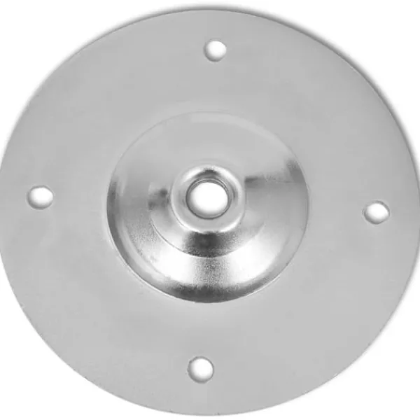 vidaXL Matbord>2 Teleskopiska bordsben i 710 mm-1100 mm Silver