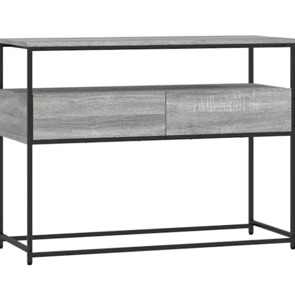 vidaXL Småbord>Avlastningsbord sonoma 100x40x75 cm konstruerat trä