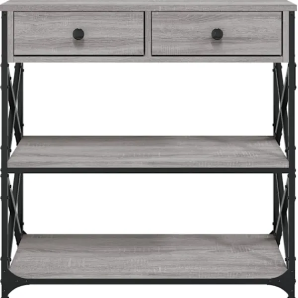 vidaXL Småbord>Avlastningsbord sonoma 75x28x75 cm konstruerat trä