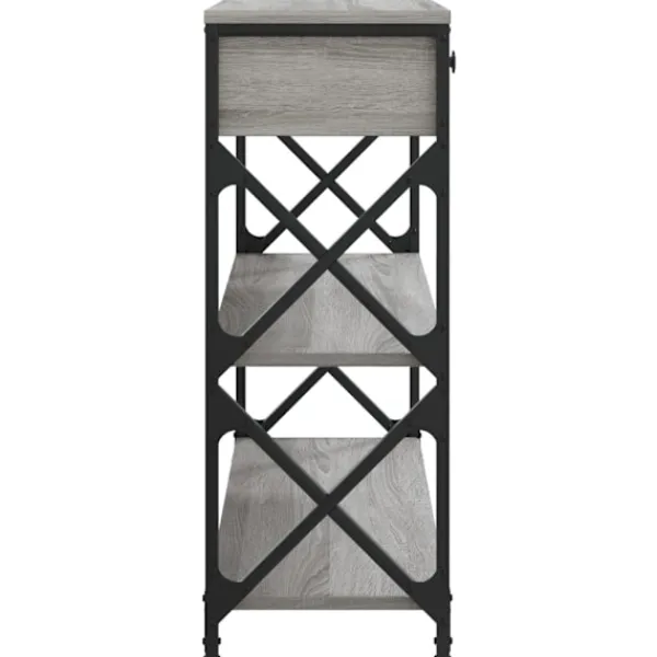 vidaXL Småbord>Avlastningsbord sonoma 75x28x75 cm konstruerat trä