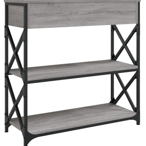 vidaXL Småbord>Avlastningsbord sonoma 75x28x75 cm konstruerat trä