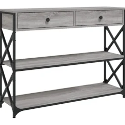 vidaXL Småbord>Avlastningsbord sonoma 100x28x75 cm konstruerat trä