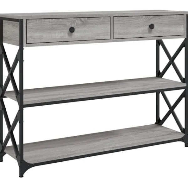 vidaXL Småbord>Avlastningsbord sonoma 100x28x75 cm konstruerat trä