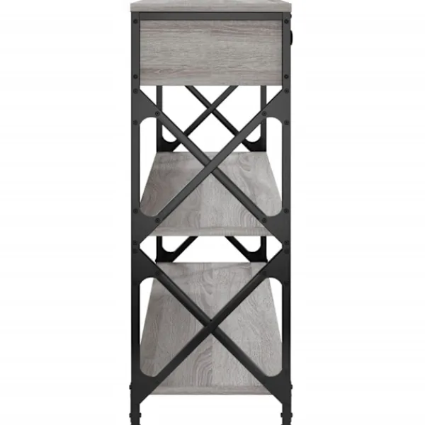 vidaXL Småbord>Avlastningsbord sonoma 100x28x75 cm konstruerat trä