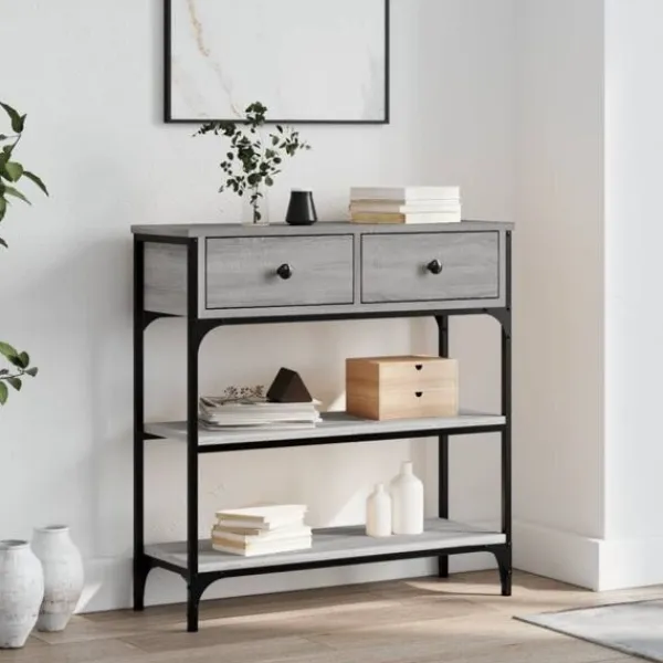 vidaXL Småbord>Avlastningsbord sonoma 72,5x25x75 cm konstruerat trä