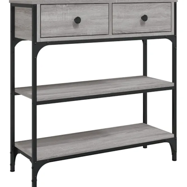 vidaXL Småbord>Avlastningsbord sonoma 72,5x25x75 cm konstruerat trä