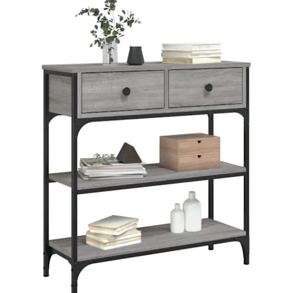 vidaXL Småbord>Avlastningsbord sonoma 72,5x25x75 cm konstruerat trä