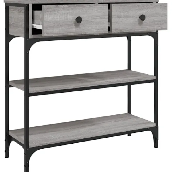 vidaXL Småbord>Avlastningsbord sonoma 72,5x25x75 cm konstruerat trä