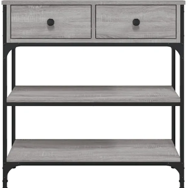vidaXL Småbord>Avlastningsbord sonoma 72,5x25x75 cm konstruerat trä