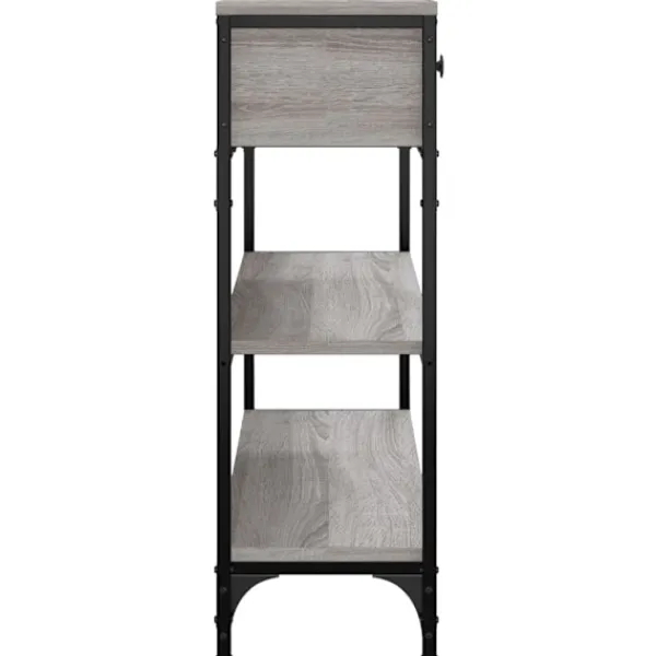 vidaXL Småbord>Avlastningsbord sonoma 72,5x25x75 cm konstruerat trä