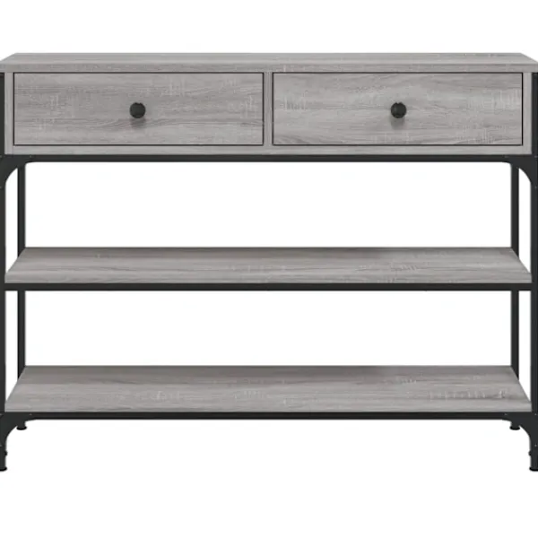 vidaXL Småbord>Avlastningsbord sonoma 100x25x75 cm konstruerat trä