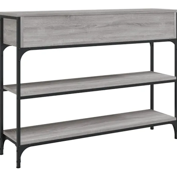 vidaXL Småbord>Avlastningsbord sonoma 100x25x75 cm konstruerat trä