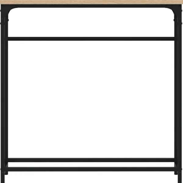 vidaXL Småbord>Avlastningsbord sonoma-ek 75x19,5x75 cm konstruerat trä