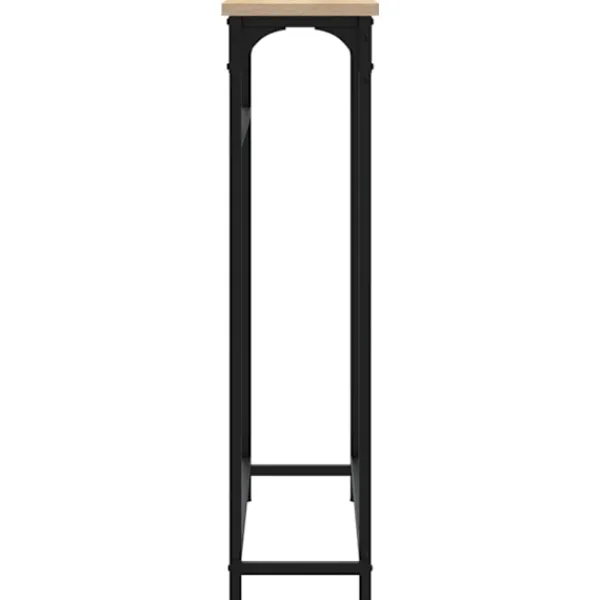 vidaXL Småbord>Avlastningsbord sonoma-ek 75x19,5x75 cm konstruerat trä