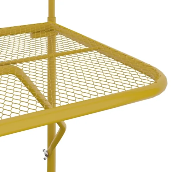 vidaXL Balkongmöbler>Balkongbord 60x40 cm stål