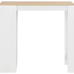 vidaXL Matbord>Barbord med hylla 110x50x103 cm