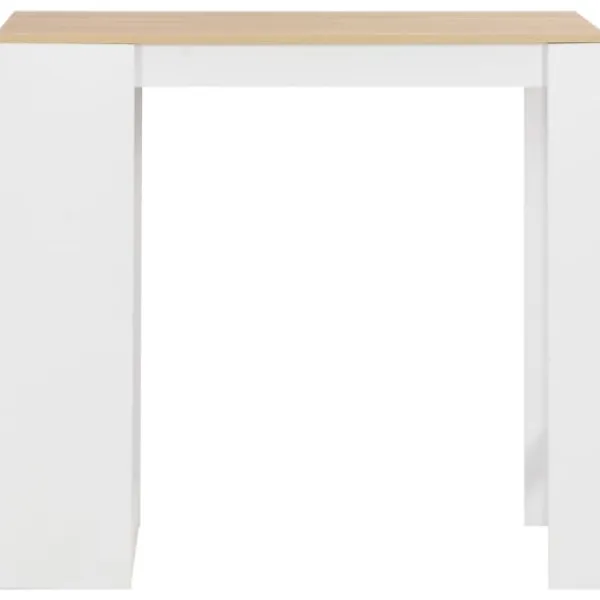 vidaXL Matbord>Barbord med hylla 110x50x103 cm
