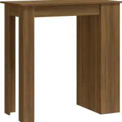 vidaXL Matgrupper>Barbord med hyllor ek 102x50x103,5 cm konstruerat trä