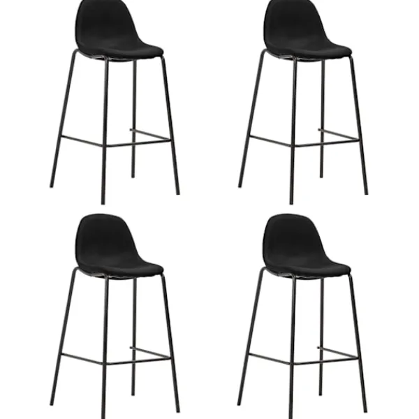 vidaXL Matgrupper>Bargrupp 5 delar tyg