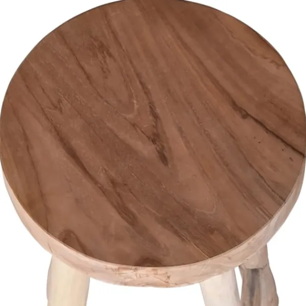 vidaXL Stolar>Barstol teak