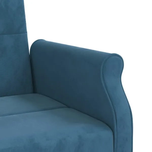 vidaXL Soffor>Bäddsoffa med dynor sammet