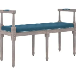 vidaXL Balkongmöbler>Bänk 110x40x70 cm sammet