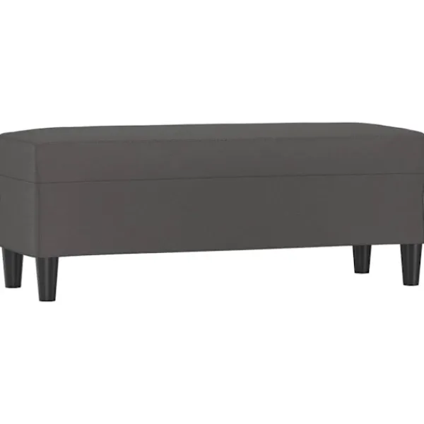 vidaXL Balkongmöbler>Bänk 100x35x41 cm konstläder