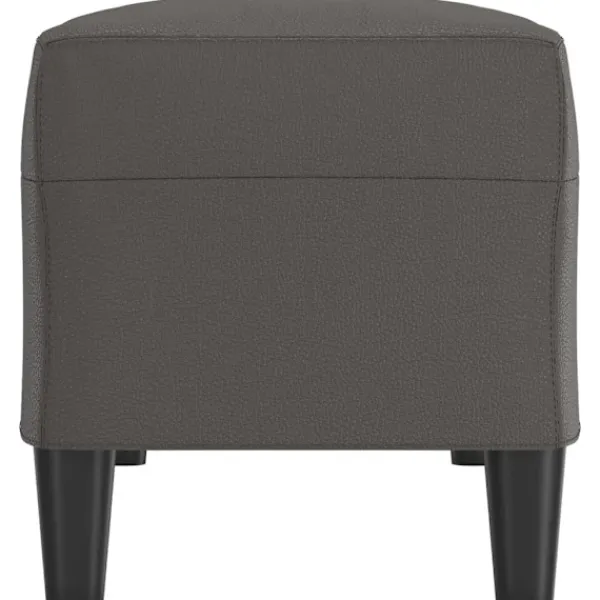 vidaXL Balkongmöbler>Bänk 100x35x41 cm konstläder