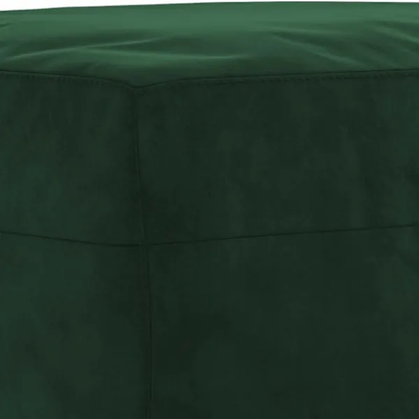 vidaXL Balkongmöbler>Bänk mörk 100x35x41 cm sammet
