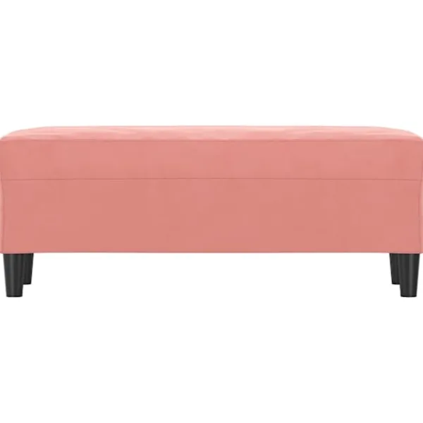 vidaXL Balkongmöbler>Bänk 100x35x41 cm sammet