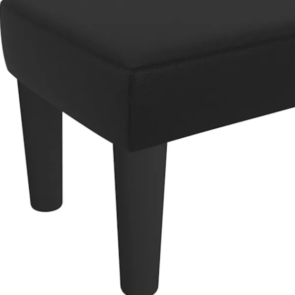 vidaXL Balkongmöbler>Bänk 70x30x30 cm konstläder