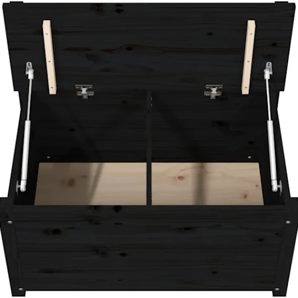 vidaXL Kistor & Koffertar>Bänk 80x41x77 cm massiv furu