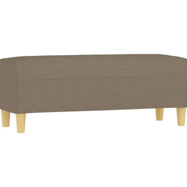 vidaXL Balkongmöbler>Bänk 100x35x41 cm tyg