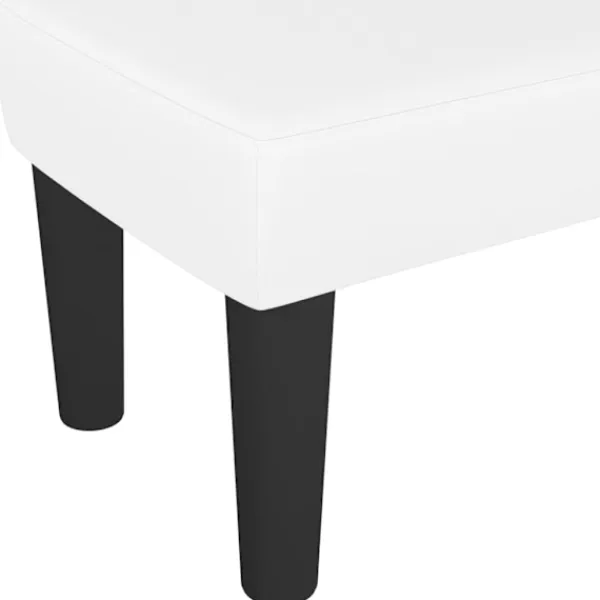 vidaXL Balkongmöbler>Bänk 100x30x30 cm konstläder