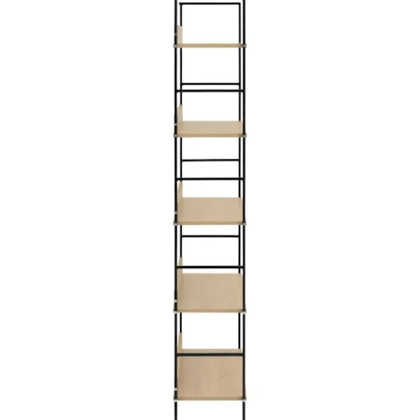 vidaXL Hyllor>Bokhylla 5 hyllplan ek 60x27,6x158,5 cm konstruerat trä