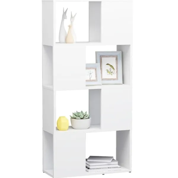 vidaXL Hyllor>Bokhylla Rumsavdelare 60x24x124,5 cm konstruerat trä