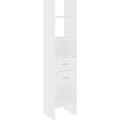 vidaXL Hyllor>Bokhylla 40x35x180 cm konstruerat trä