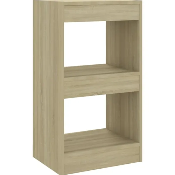 vidaXL Hyllor>Bokhylla/Rumsavdelare sonoma- 40x30x72 cm Brun