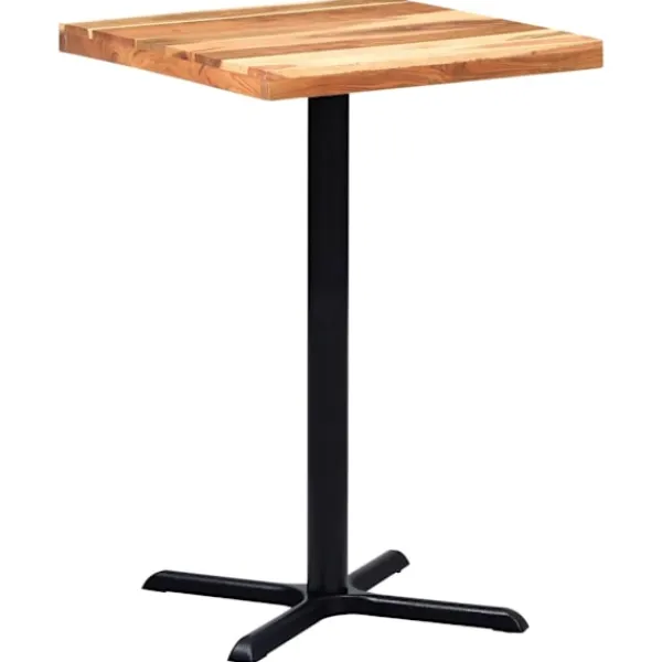 vidaXL Balkongmöbler>Bordsben för cafébord 76x76x107 cm gjutjärn