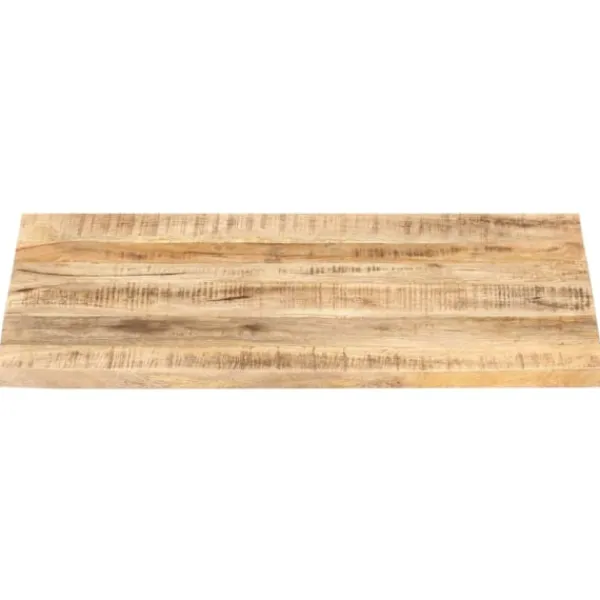 vidaXL Matbord>Bordsskiva i massivt mangoträ 25-27 mm 90x60 cm