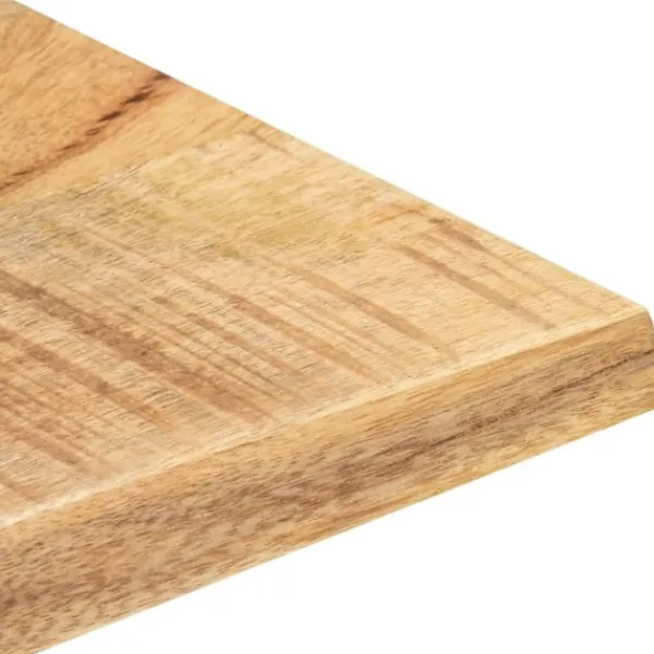 vidaXL Matbord>Bordsskiva i massivt mangoträ 25-27 mm 90x60 cm