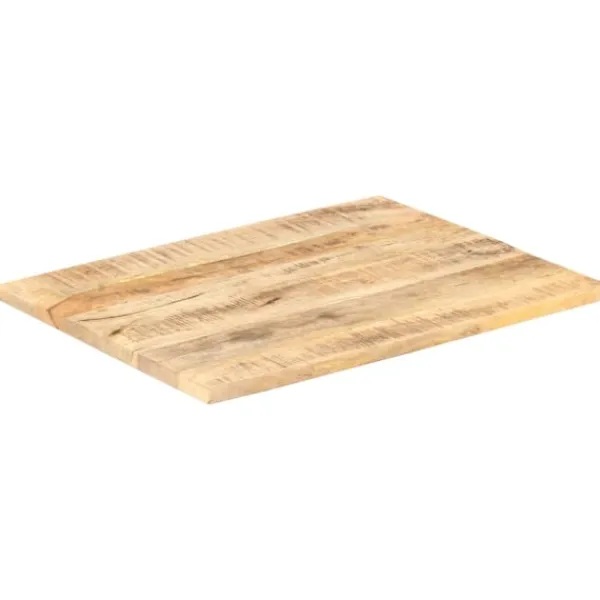 vidaXL Matbord>Bordsskiva i massivt mangoträ 25-27 mm 90x60 cm
