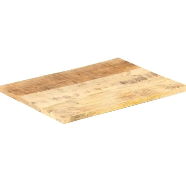 vidaXL Matbord>Bordsskiva i massivt mangoträ 25-27 mm 90x60 cm
