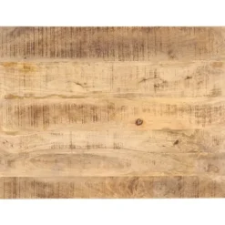 vidaXL Matbord>Bordsskiva i massivt mangoträ 25-27 mm 80x70 cm