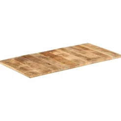 vidaXL Matbord>Bordsskiva i massivt mangoträ 25-27 mm 120x60 cm