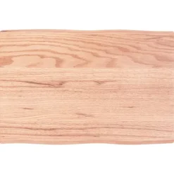 vidaXL Matbord>Bordsskiva ljus 60x40x(2-6) cm massivt trä levande kant